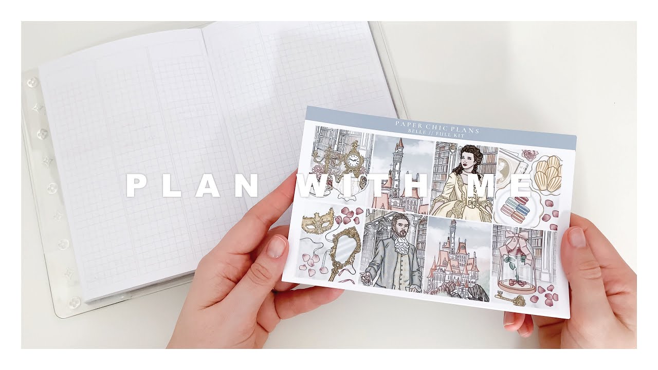 Plan With Me // Paper Chic Plans Belle // Print Pression B6 Planner