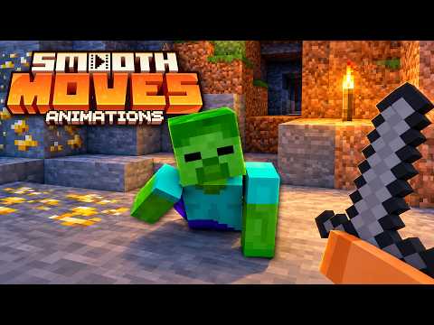 THE MOD THAT MAKES MINECRAFT ANIMATIONS REALISTIC HAS ARRIVED! - SMOOTH MOVES