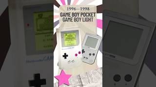 Game boy Pocket e  Light conheça esses sucessos !!!