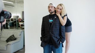 Kevin Smith and Harley Quinn Smith