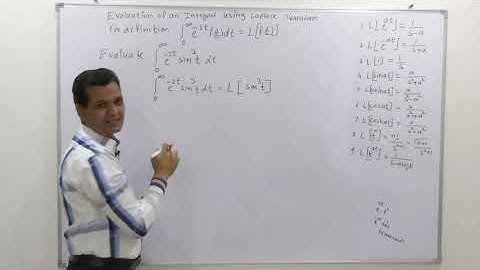 Evaluation of an Integral using Laplace  transform
