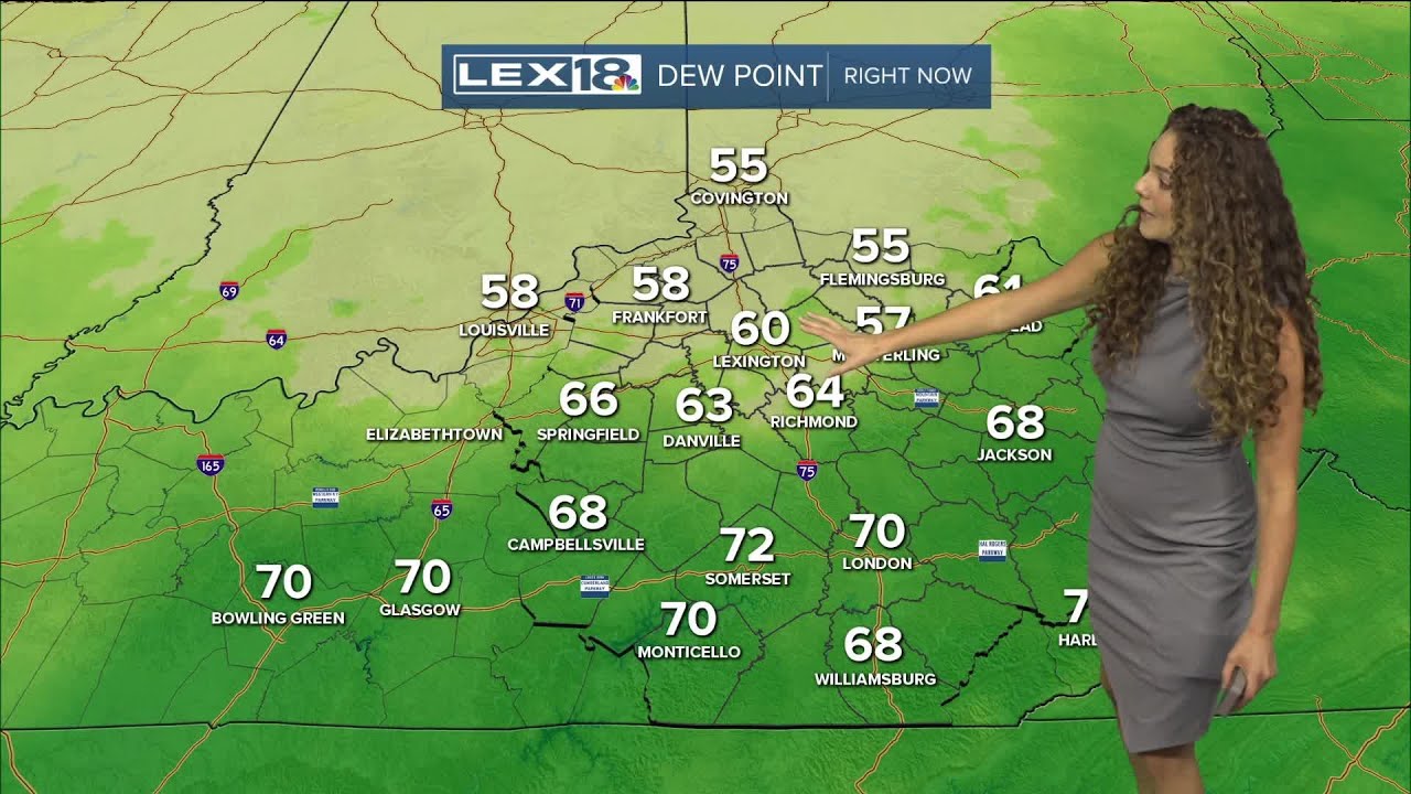Cooler and drier end to the week - YouTube