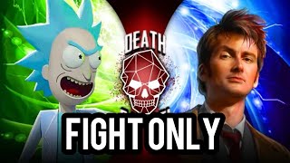 Death Battle Rick Sanchez VS The Doctor (Rick And Morty VS Doctor Who Fight Only) #deathbattle