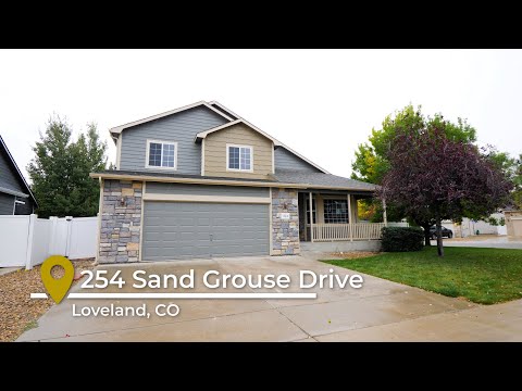 254 Sand Grouse Dr, Loveland, CO home video tour