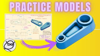 CAD Modeling Challenge - Onshape, SolidWorks, Fusion360 - LOFT - Tapered Arm