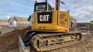 Taylor Build Cornwall Cat 309 CR with Engcon Tiltrotator