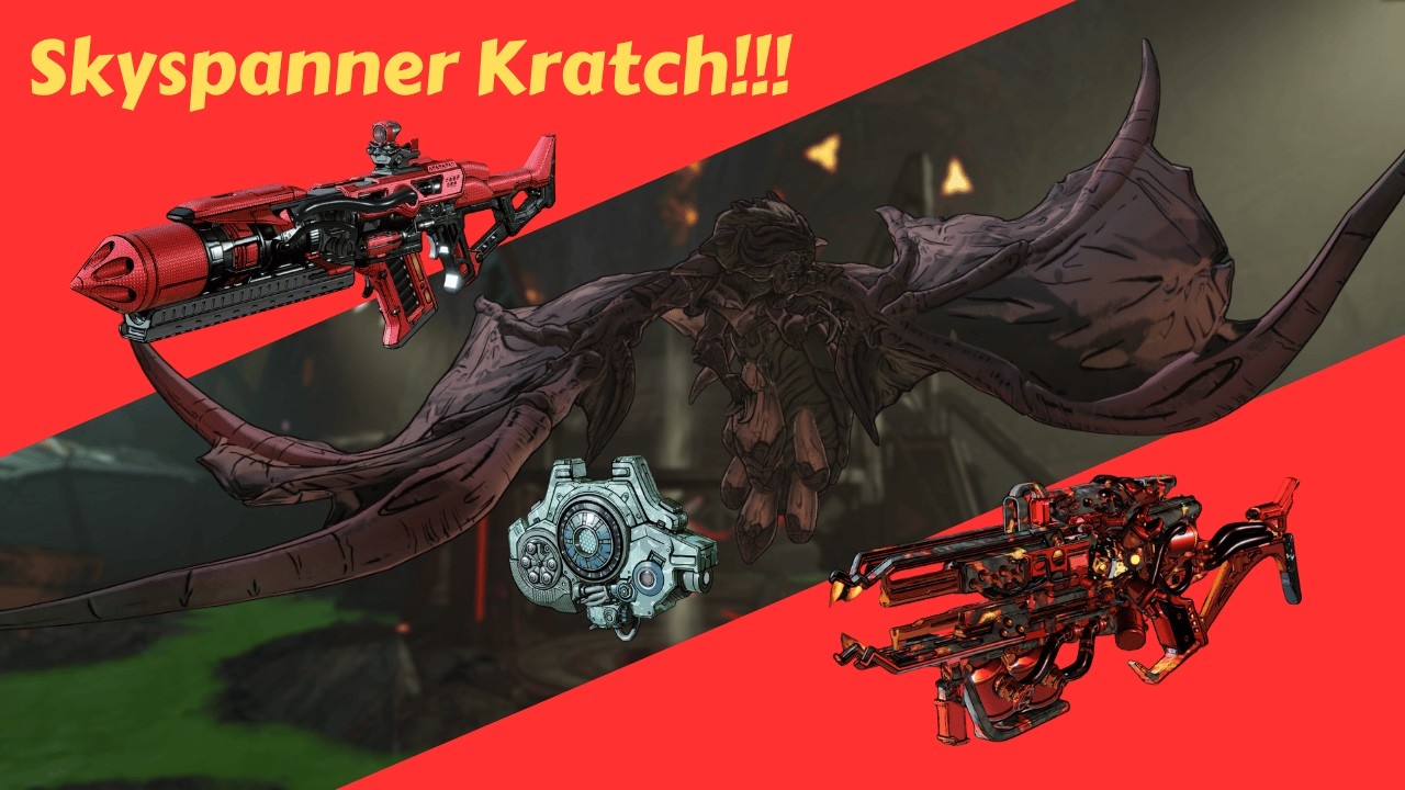 Every Boss Every Drop | Skyspanner Kratch Boss Fight | Hellfire, Linebacker, Hoarder | Borderlands 4