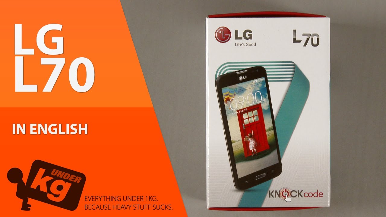 [EN] LG L70 Unboxing - YouTube