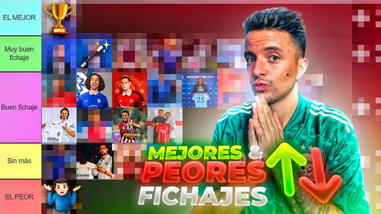 TIERLIST DE LOS ÚLTIMOS FICHAJES DEL MERCADO 2022/23