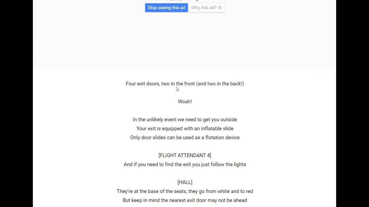 virgin atlantic music with words sing by yourself YouTube