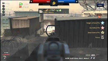 EGL7 : Call of Duty MW3 (PS3) : RyS vs Infensus : Group Stages - Map 1