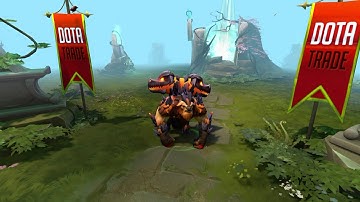 Dota 2 Earthshaker - Bindings of Deep Magma custom animation preview