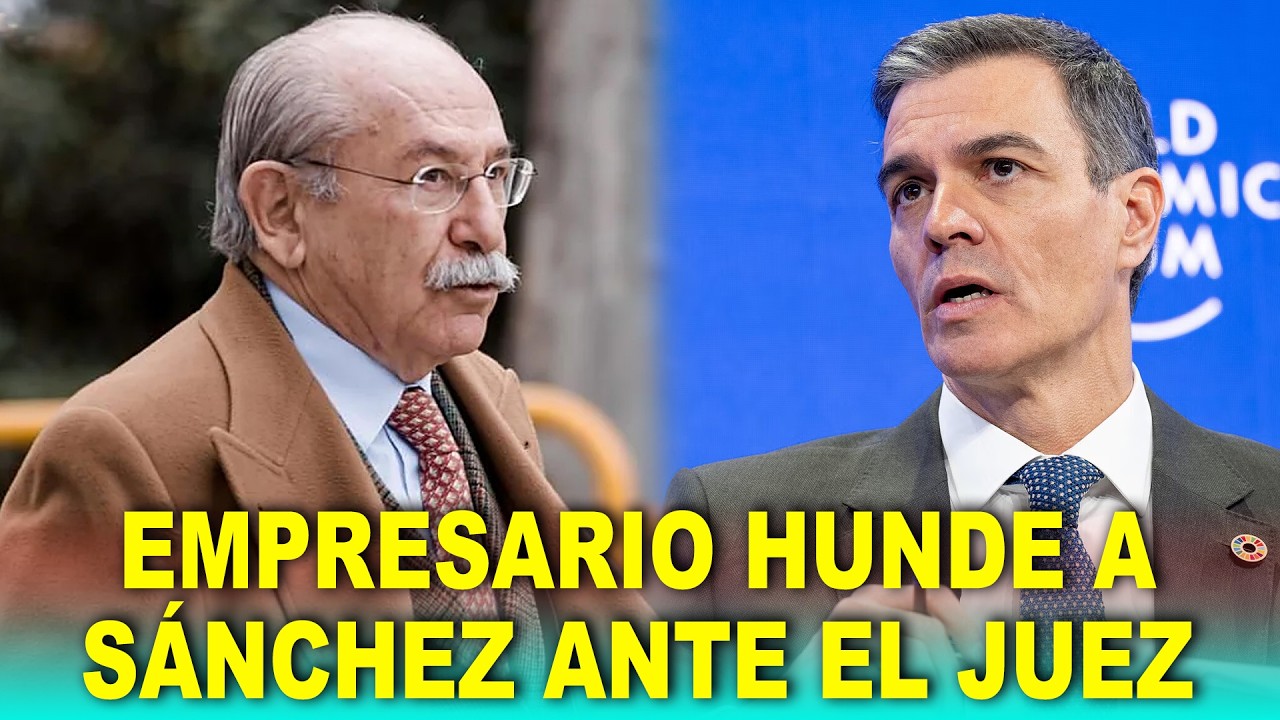 Empresario TIRA DE LA MANTA contra Sánchez ante el juez: 