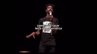Matemática e inglês stand up comedy