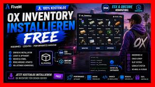 How to Install Ox Inventory for FiveM | Free for ESX and QBCore