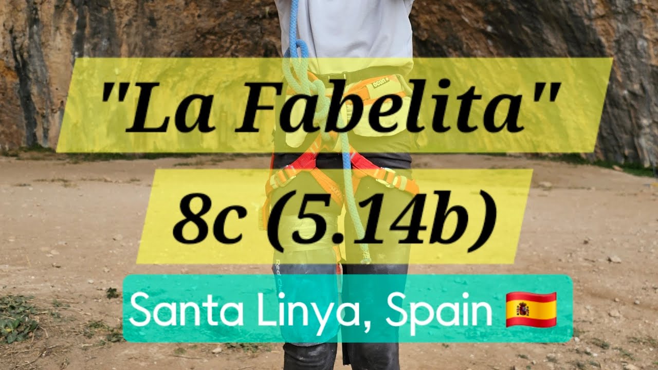 (2025 1.29) 《Uncut》 Kwon gaeun(11) sent 8c(14b) "La Fabelita" in Santa linya, 🇪🇸 (무브풀기 3판, 2판째 완등)