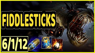 FIDDLESTICKS VS JARVAN IV - 6/1/12 KDA JUNGLE GAMEPLAY CHALLENGER I