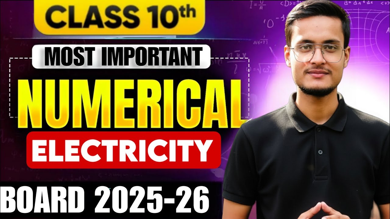 Class 10 Electricity Numericals | Important Questions for Board Exam | NCERT Based