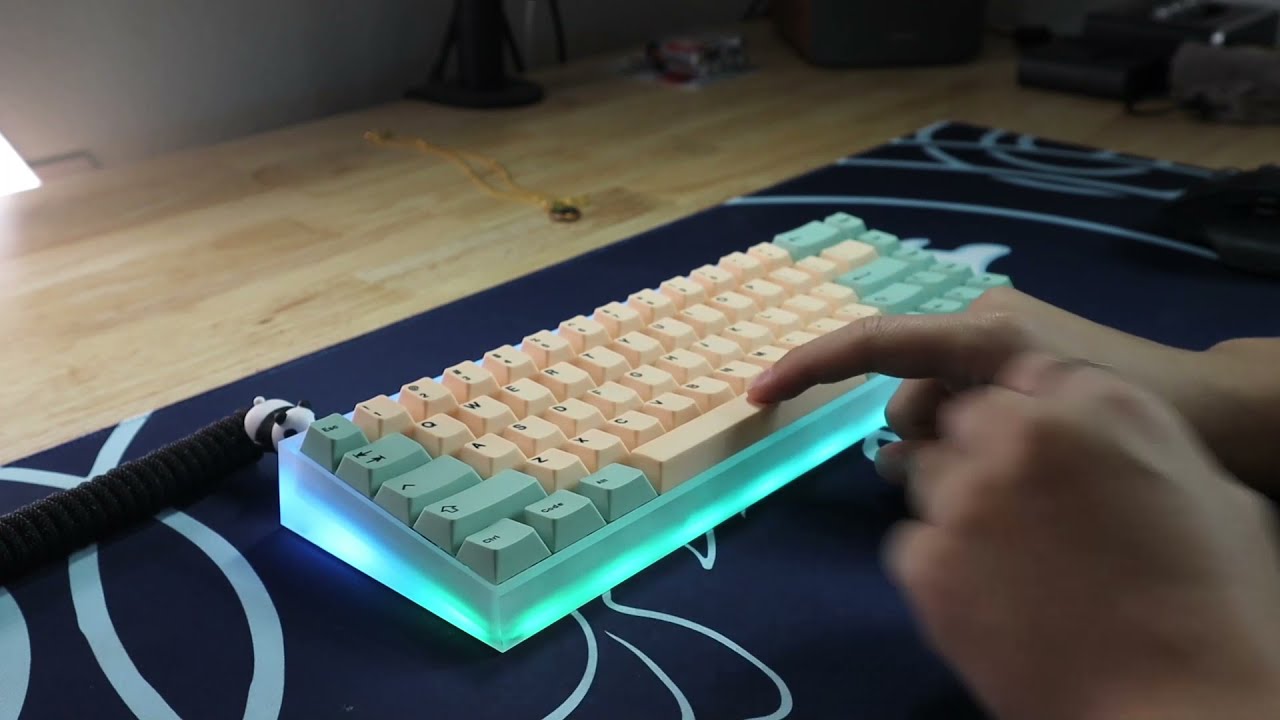 Tofu 65 | Polycarbonate Plate | Everglide Dark Jade | Sound Test
