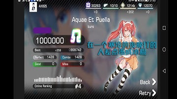 [Dynamite](Dynamix Fanmade)Aquae Et Puella Mega14 ALL PERFECT(Noter:AxEradaS)