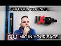 Budget “Mic For Out of Frame” Setup: Shotgun vs Pencil Mic (sE7 vs BY-BM6060)