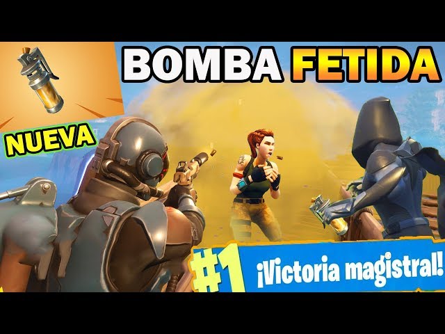 Bomba fétida a en Fortnite BR: mejores tácticas, usos y todo sobre