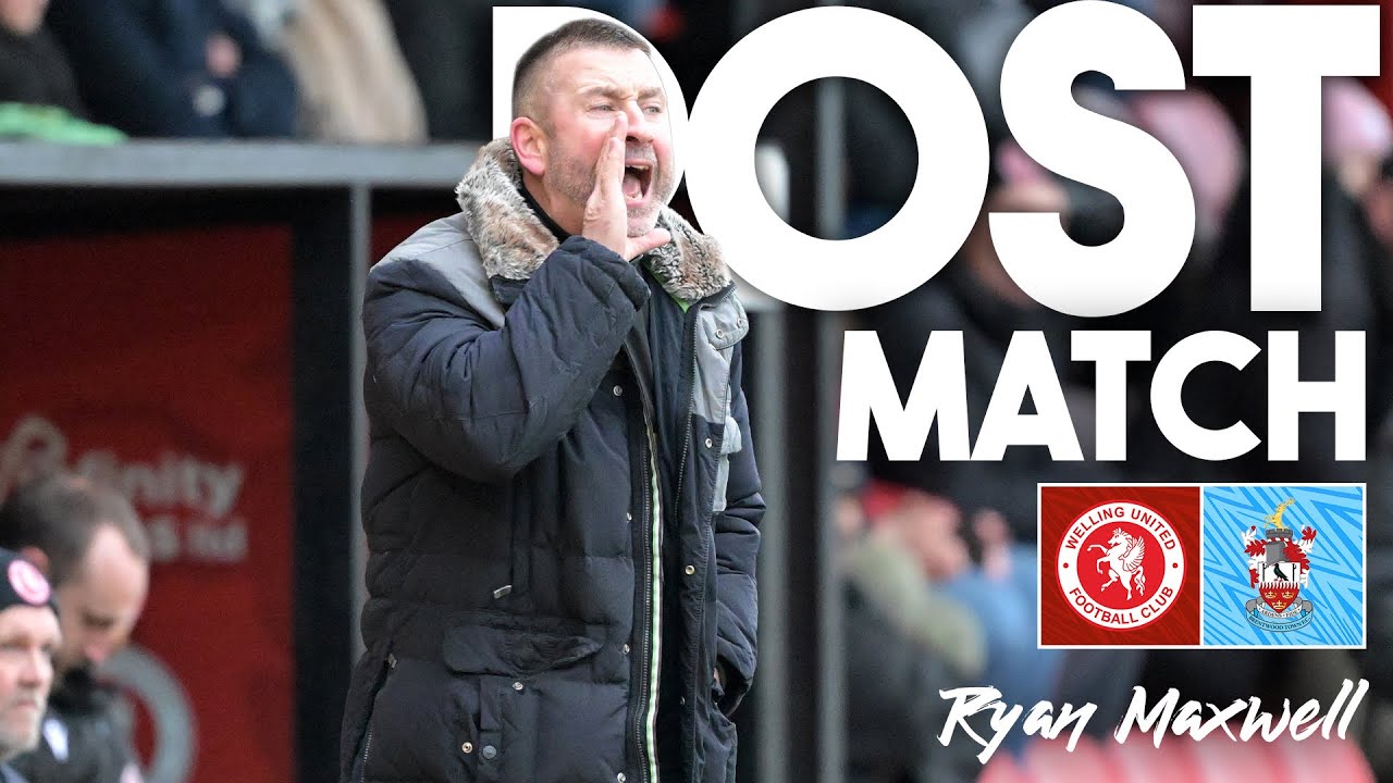 POST-MATCH / Maxwell on Brentwood Town defeat