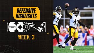 Download Lagu Steelers best defensive plays vs. Patriots | Week 3 | Pittsburgh Steelers MP3 Download Lagu Steelers best defensive plays vs. Patriots | Week 3 | Pittsburgh Steelers MP3