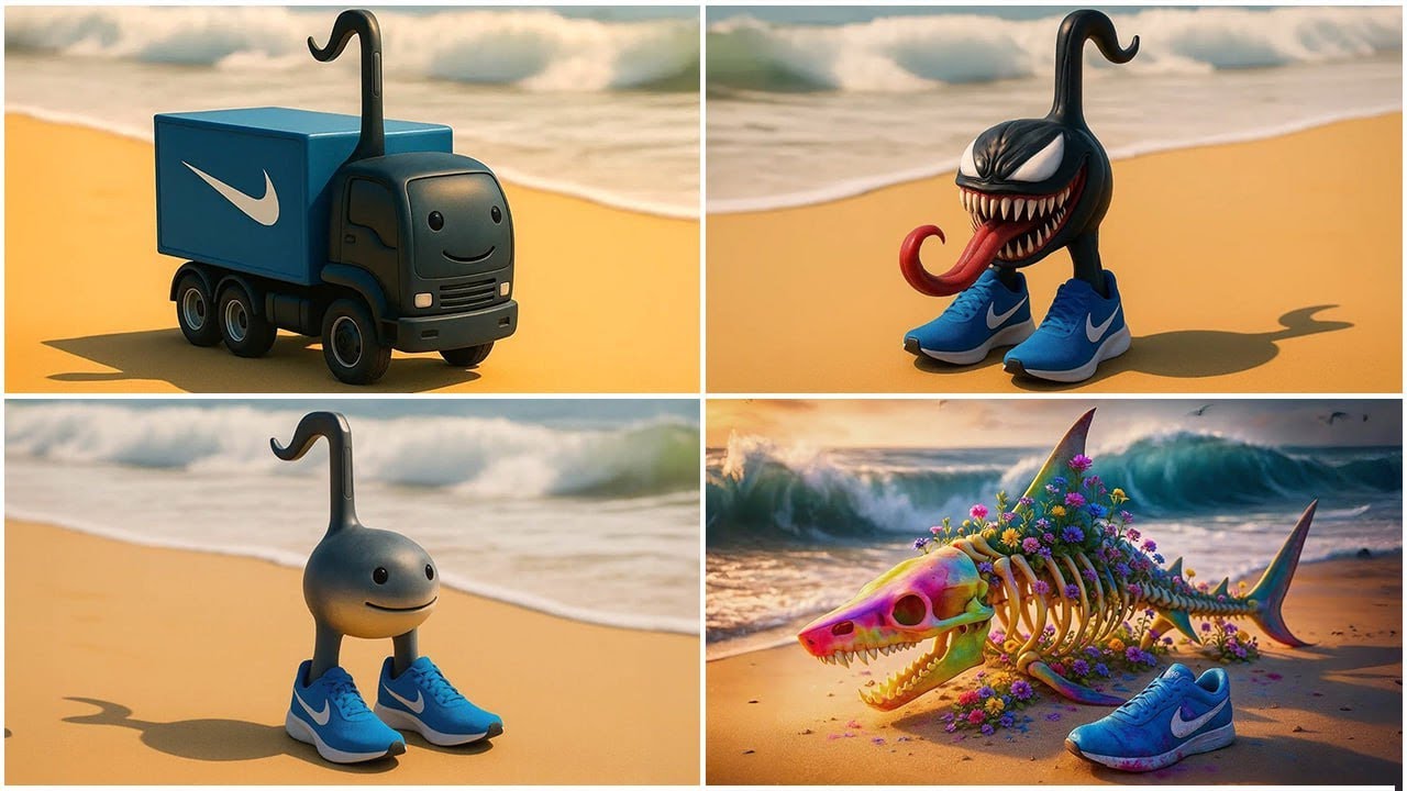 SIGMA BOY x BRAINROT EXTINCTION RACING  Nike Happy Truck vs Venom Kicks vs Orb Runner vs Bone Shark