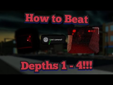 How to Beat Secret Depths 1 - 4!!! | Animatronic World ! | Roblox