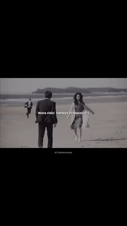 Harleys in hawaii 🤍🕊 kdrama edit #shorts #youtubeshorts #lyrics #harleyshawaii