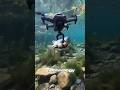 This ROBOTIC Drone is the Ultimate Fishing CHEAT CODE! 🤖🐟 #shorts #fishing #tech