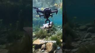 This ROBOTIC Drone is the Ultimate Fishing CHEAT CODE! 🤖🐟 #shorts #fishing #tech