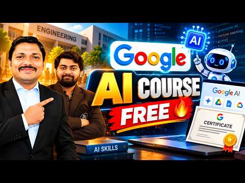Google AI 7 days Course FREE 🔥| Get AI Skills & Certificate | Engineering Students | Dinesh Sir
