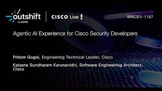 Agentic AI Experience for Cisco Security Developers