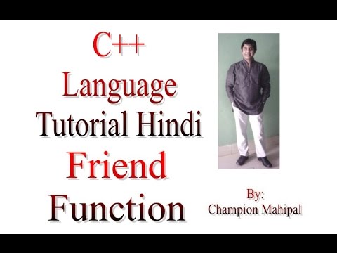 C++ Programming  Language Tutorial Hindi 61 friend function with example