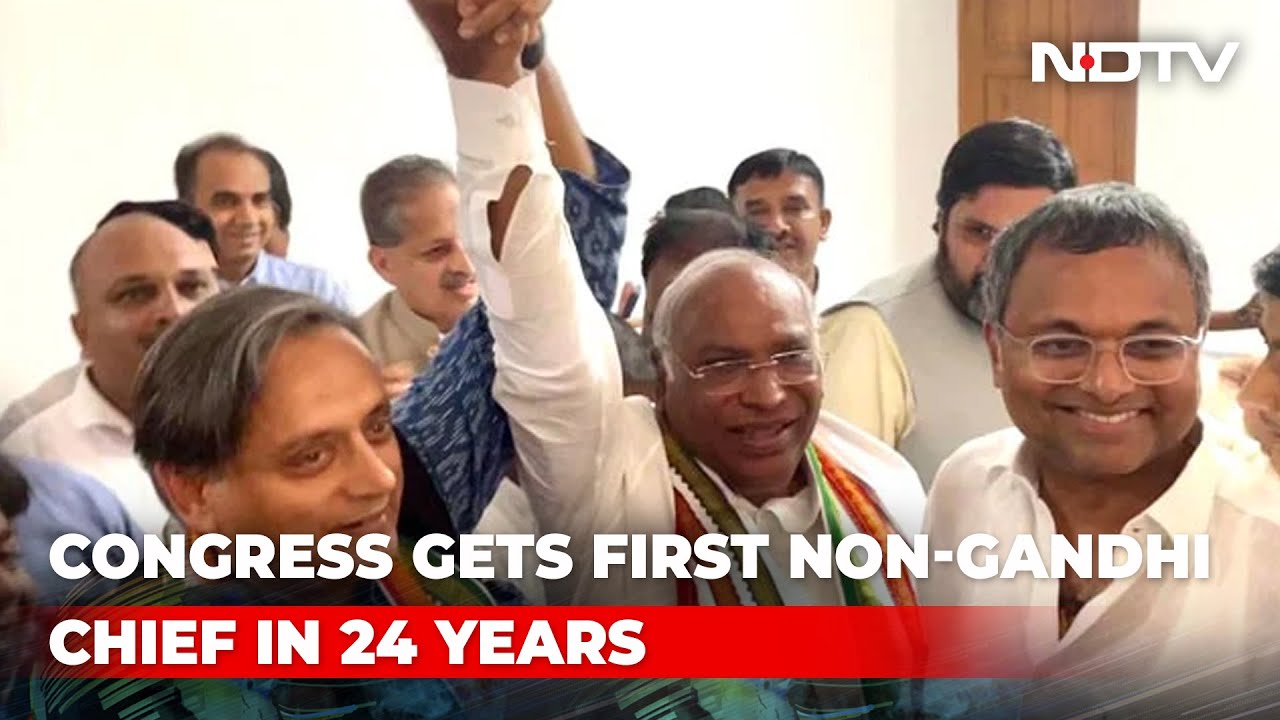 Mallikarjun Kharge, Staunch Gandhi Family Loyalist, Is New Congress Chief