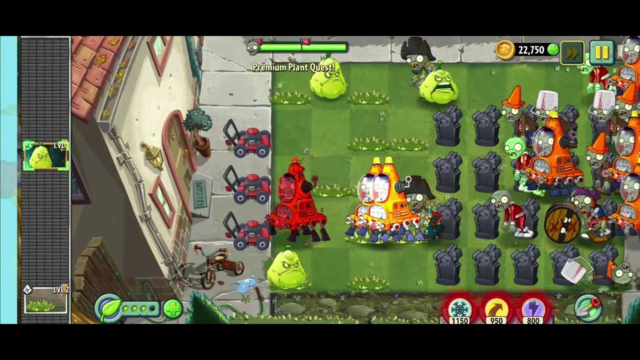 He playing the event in plants vs zombies 2 Part 1 - YouTube