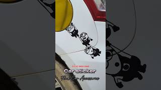 MINION will always be FUNNY- Custom Car sticker #fyp #shorts #ytshorts #youtubeshorts #trending