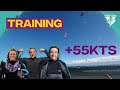 Training with more than 55kts