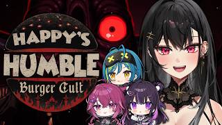 【HAPPY HUMBLE BURGER CULT】Running a sus burger joint !【#VSPOEN #AryaKuroha】