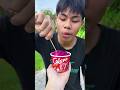 A joke about a super spicy merino ice cream cone and a surprise lollipop in a cup for my little s...