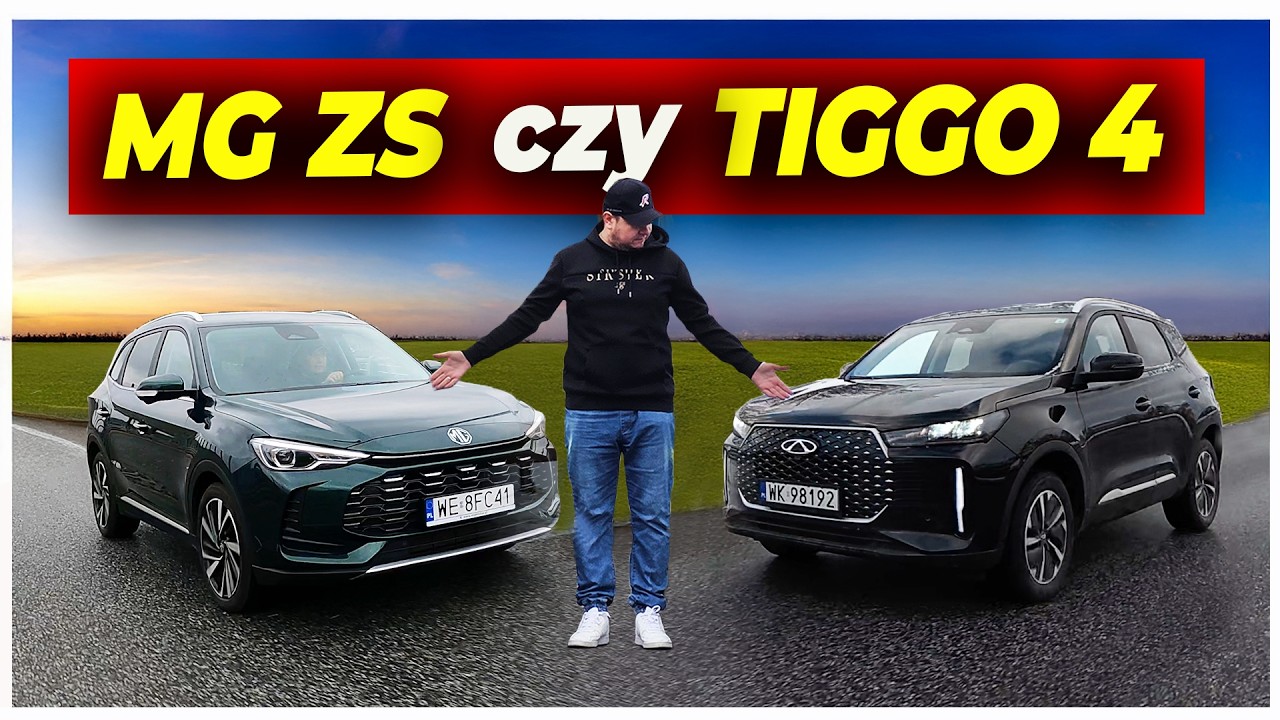 MG ZS czy Chery Tiggo 4 - co wybrać?