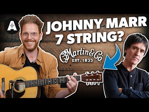 Martin Johnny Marr Signature Acoustics!