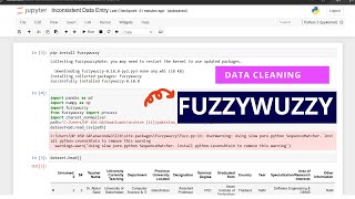Inconsistent Data Entry| Data Cleaning tutorial 5 #python #pandas