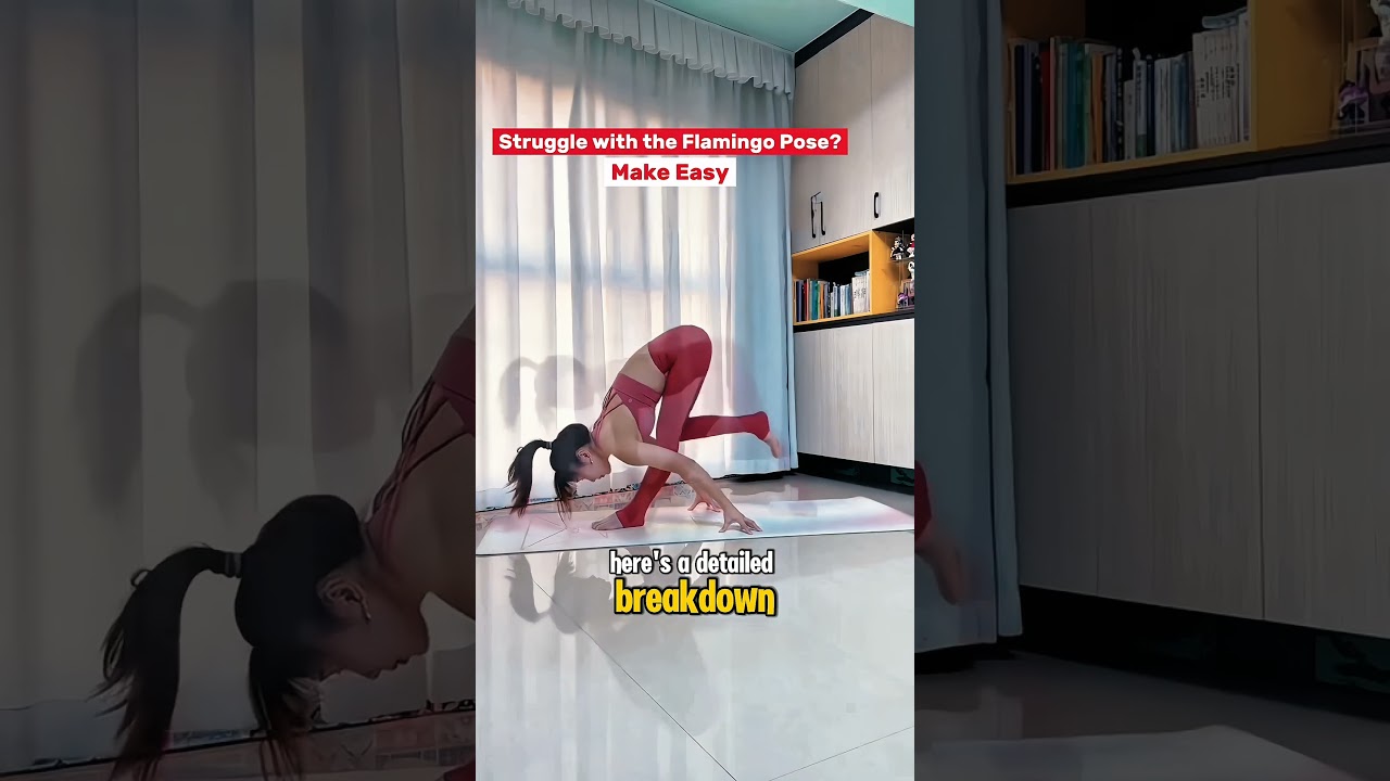 Can’t Do the Flamingo Pose? Fix It in 30 Sec! 🦩