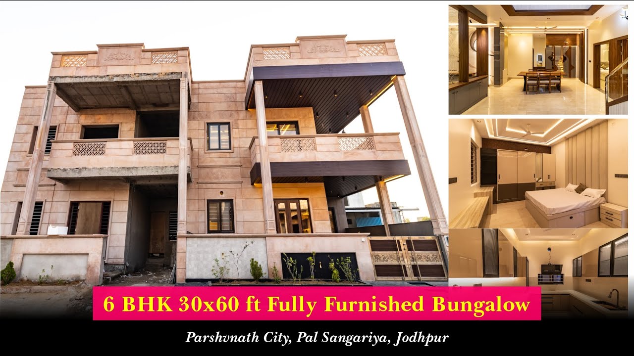 Luxurious 6 BHK 30x60 House for Sale in Jodhpur | Ready to Move In
