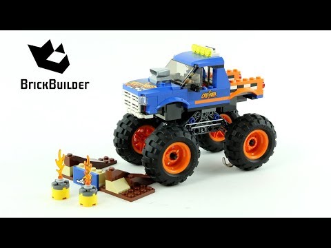 LEGO CITY 60180 Monster Truck Speed Build for Collectors - Collection Great (43/48) - YouTube