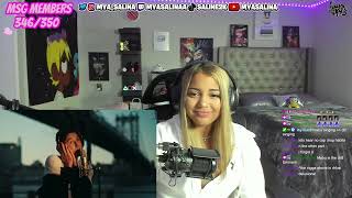 Mya Salina REACTS to Lil Mabu - MATHEMATICAL DISRESPECT (Live Mic Performance)