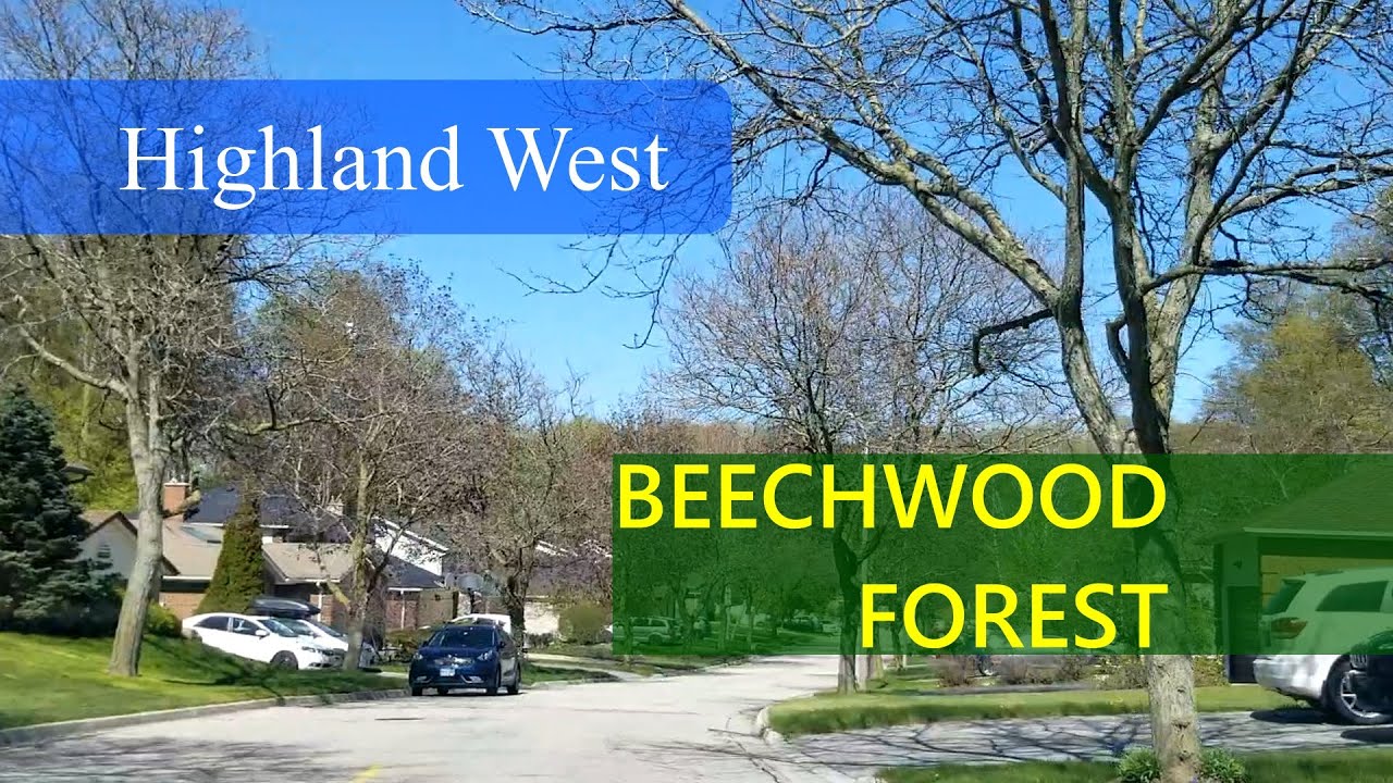 The Highland West and Beechwood Forest Neighbourhoods in Kitchener